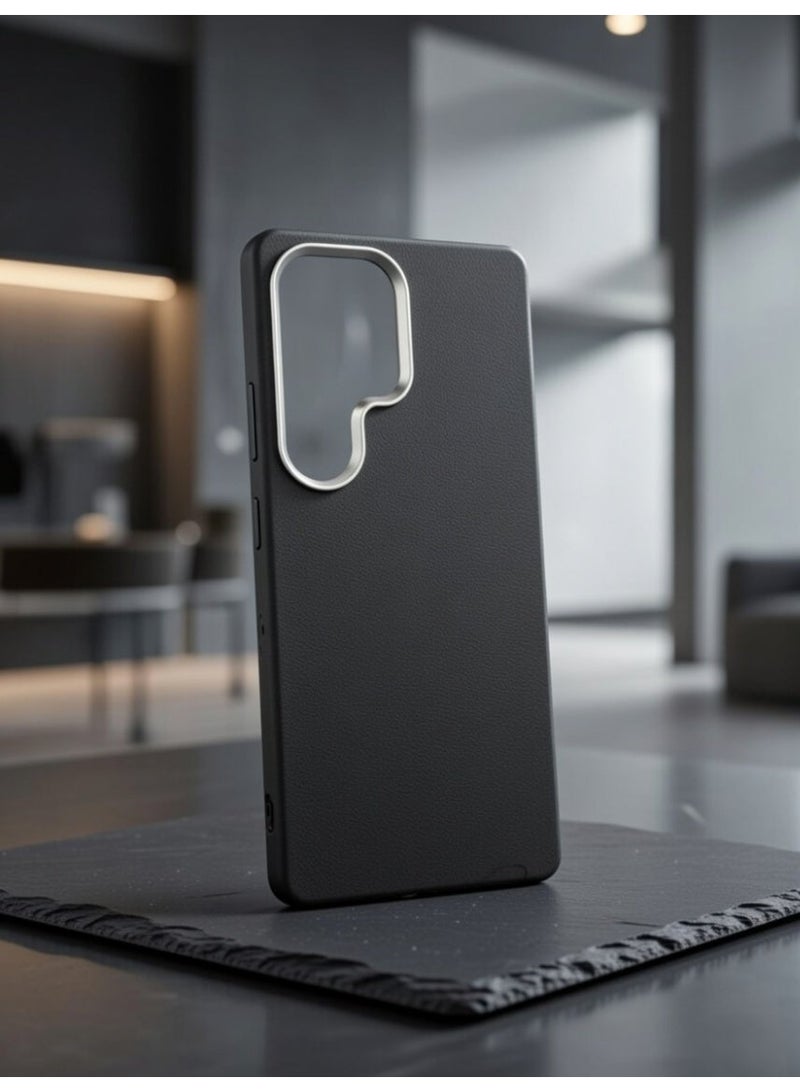 For Samsung Galaxy S25 Ultra 5G Case Rugged Shockproof Non-Slip TPU Slim Thin Phone Cover - Black - Image 5